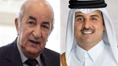 Photo of مكالمة هاتفية بين الرئيس تبون وأمير قطر